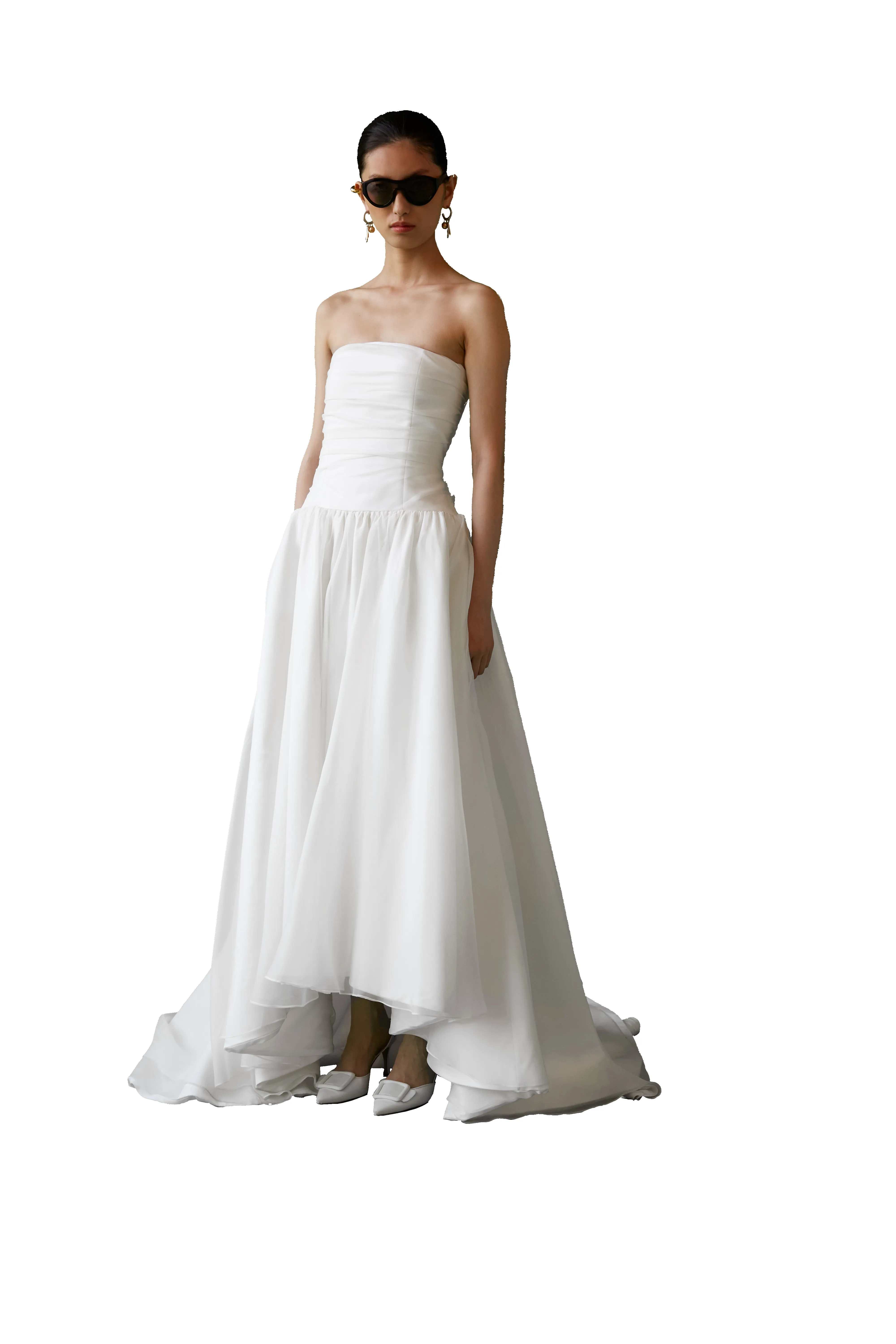 STYLE 193 // DROP WAIST ORGANZA sold by THE OWN STUDIO product image thumbnail 4