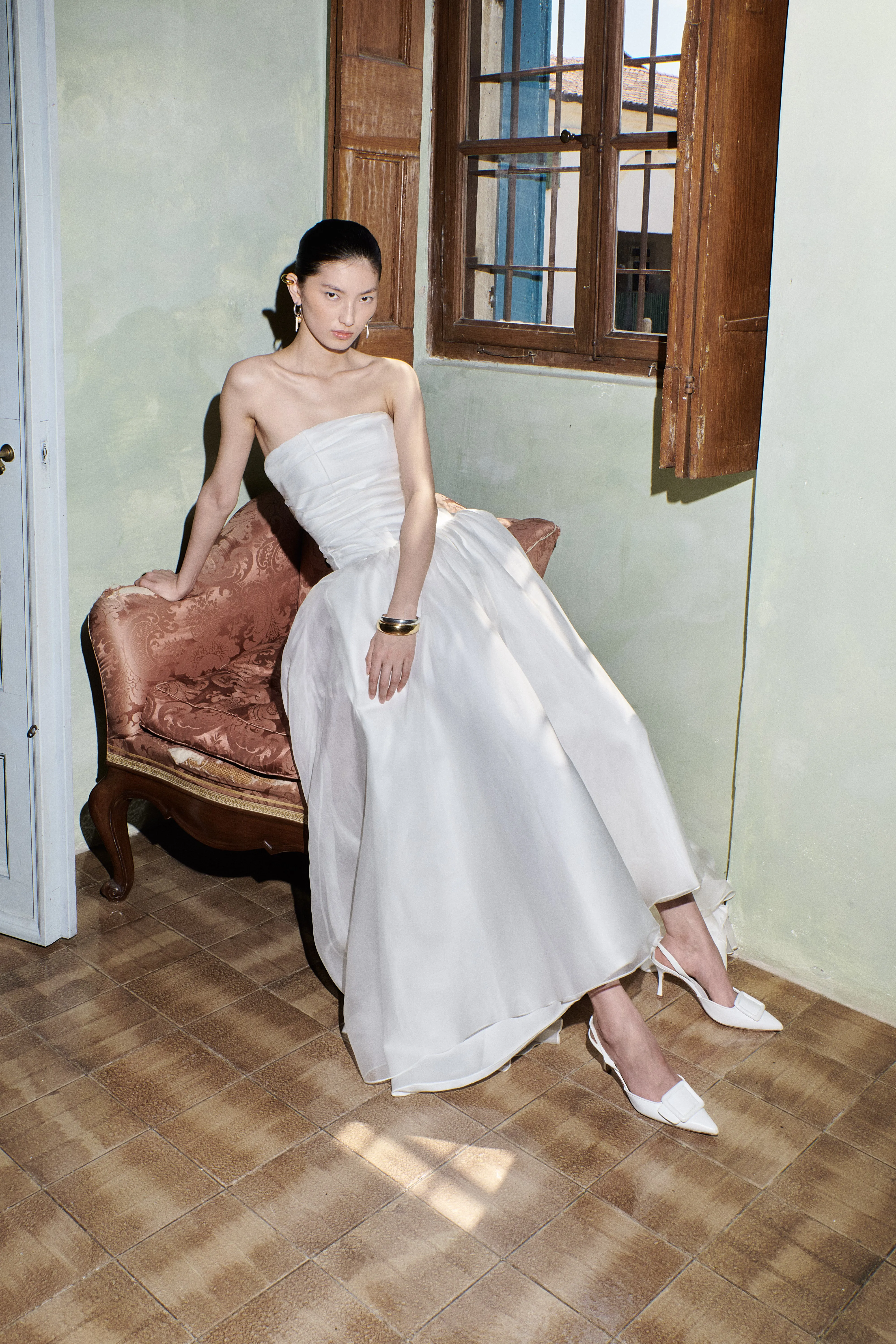 STYLE 193 // DROP WAIST ORGANZA sold by THE OWN STUDIO product image thumbnail 2