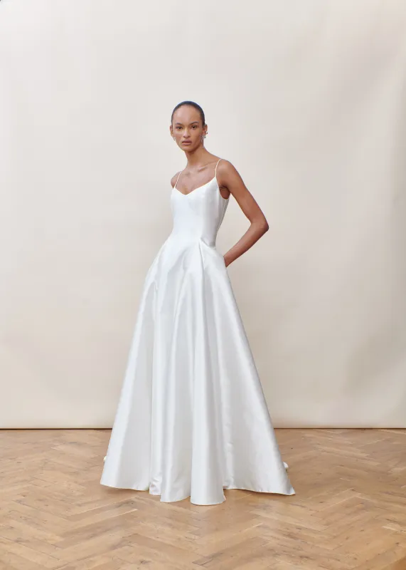 STYLE 074 //  SILK MIKADO GOWN sold by THE OWN STUDIO