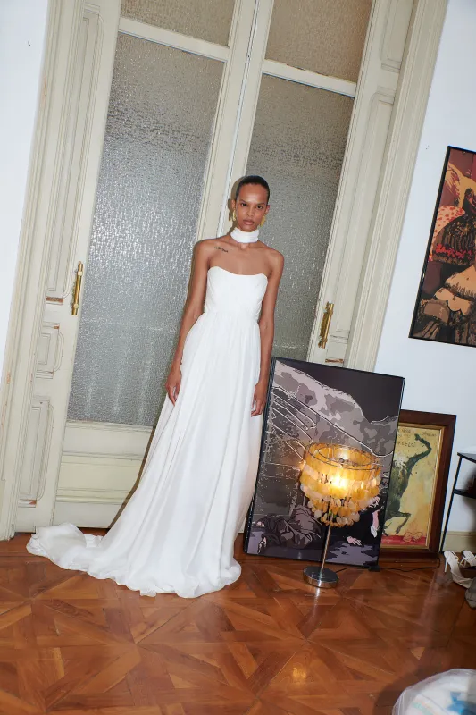 STYLE 013 // SILK CHIFFON SCARF sold by THE OWN STUDIO