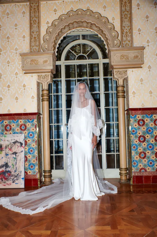 STYLE 099 // LACE TRIM VEIL sold by THE OWN STUDIO