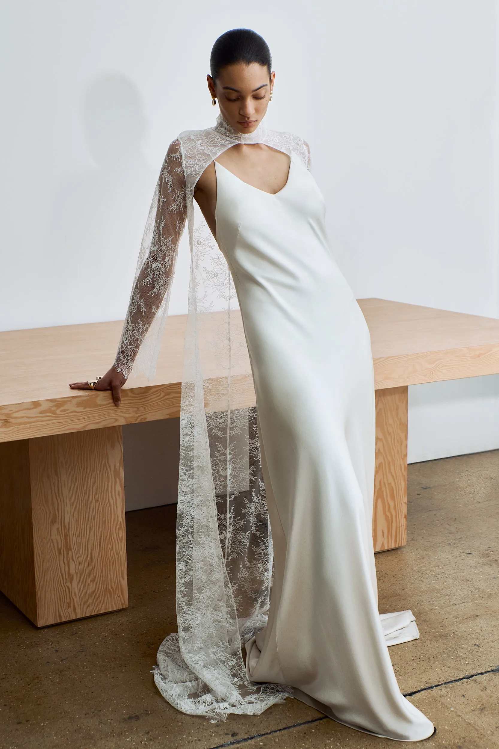 STYLE 212 // LACE CAPE sold by THE OWN STUDIO