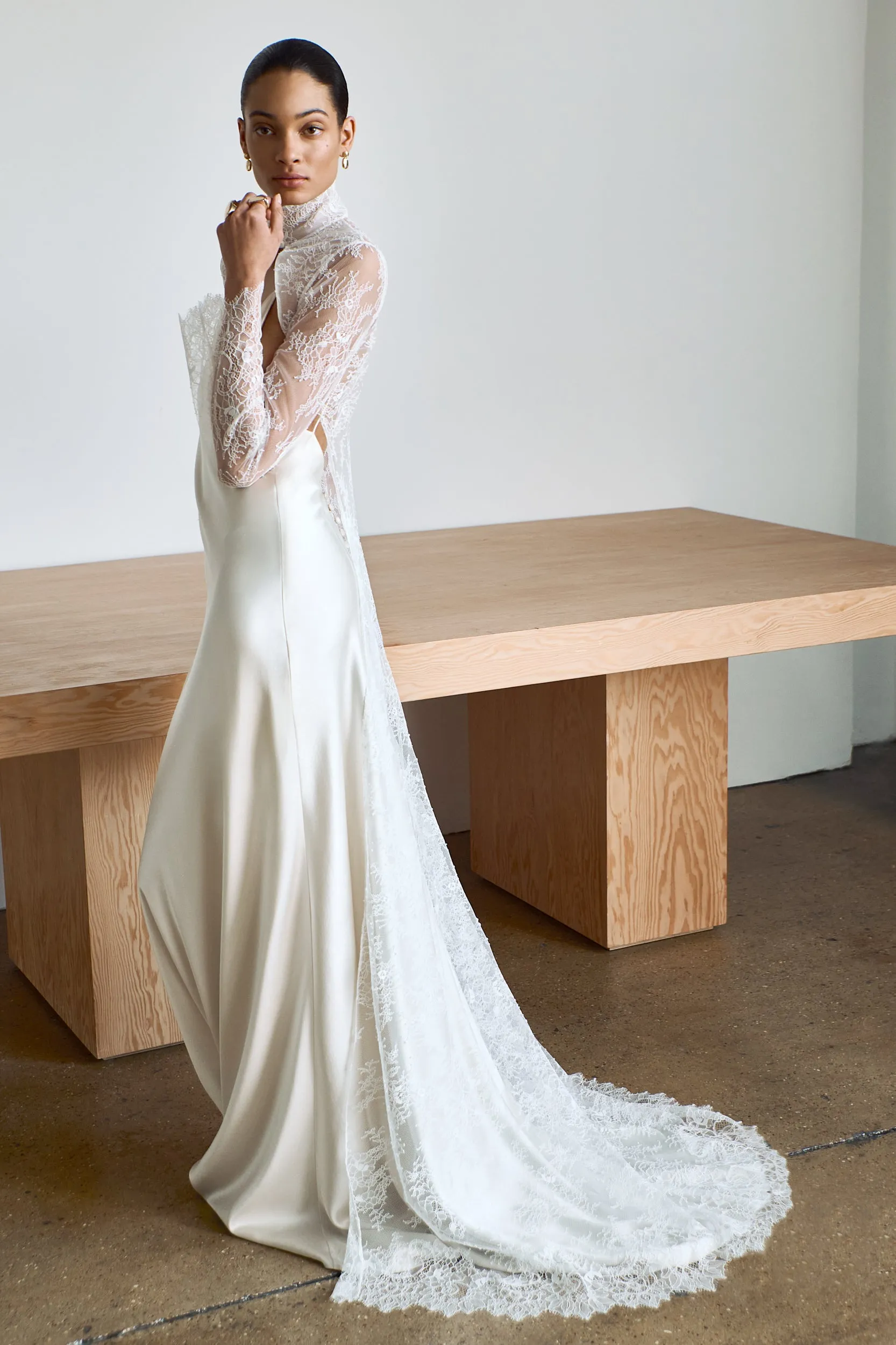 STYLE 212 // LACE CAPE sold by THE OWN STUDIO product image thumbnail 3
