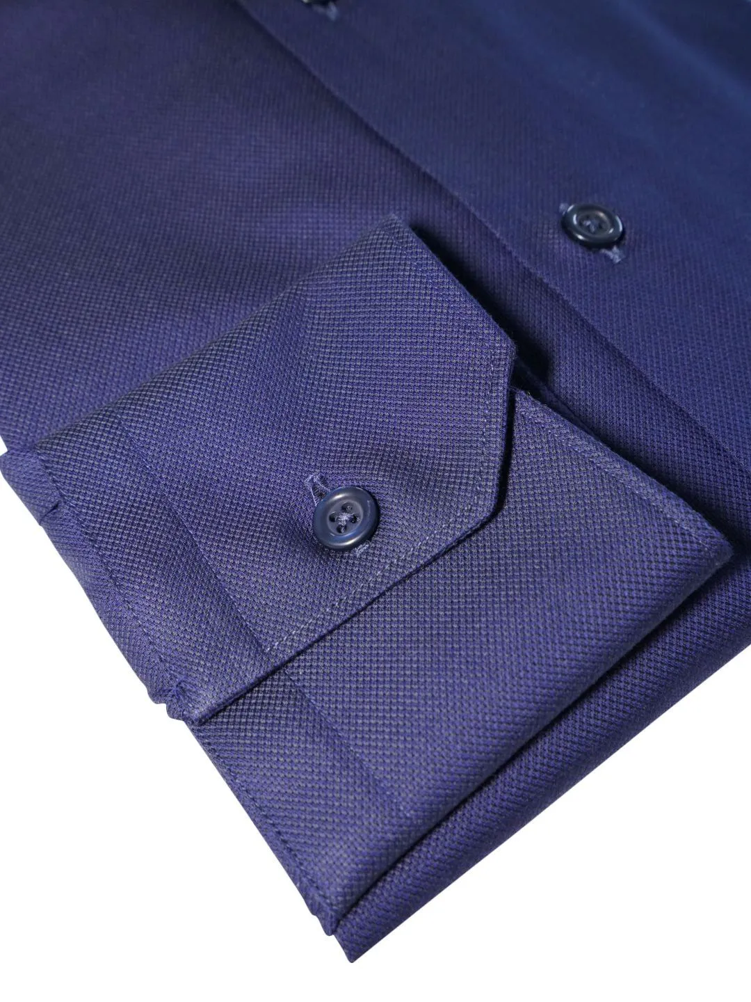 Blu Birdseye Dress Shirt @ The Vault sold by Sebastian Cruz Couture product image thumbnail 5