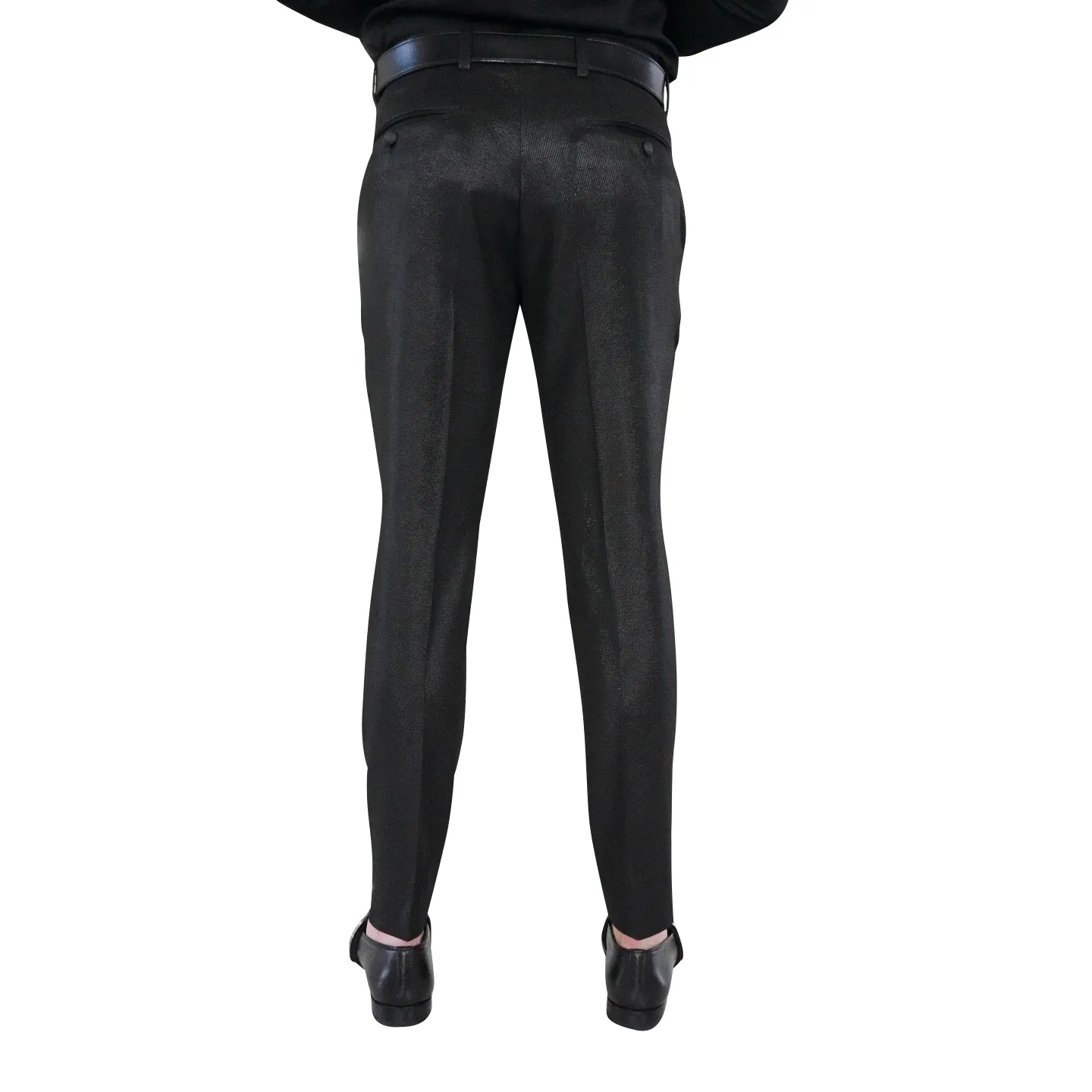 Black Luna Trousers @ The Vault sold by Sebastian Cruz Couture product image thumbnail 4