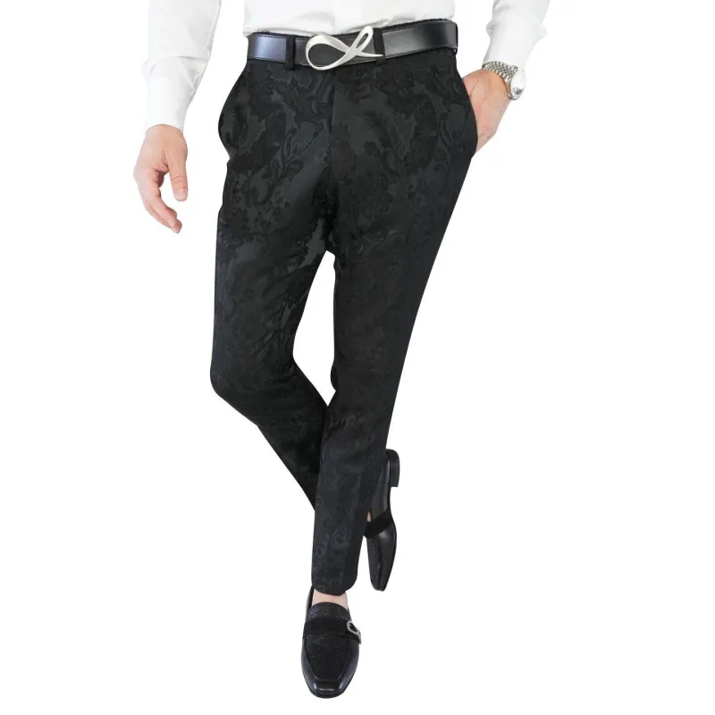 Black Vittoriana Trousers @ The Vault sold by Sebastian Cruz Couture