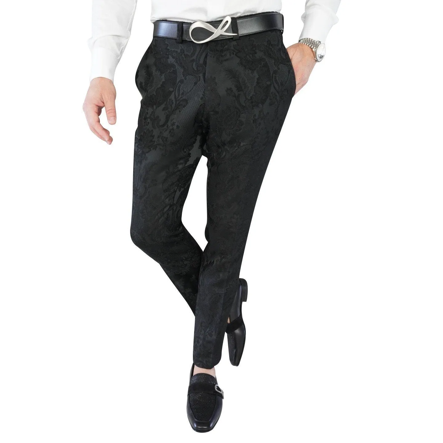 Black Vittoriana Trousers @ The Vault sold by Sebastian Cruz Couture