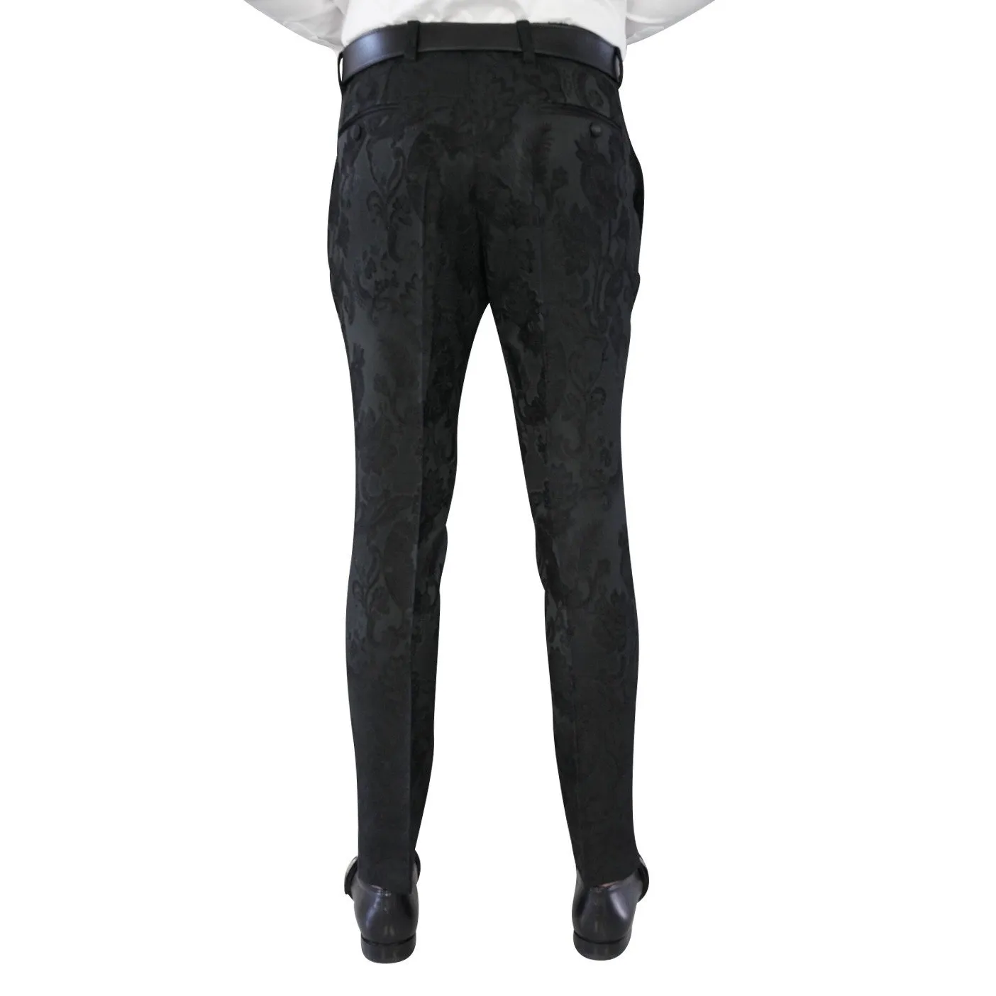 Black Vittoriana Trousers @ The Vault sold by Sebastian Cruz Couture product image thumbnail 4