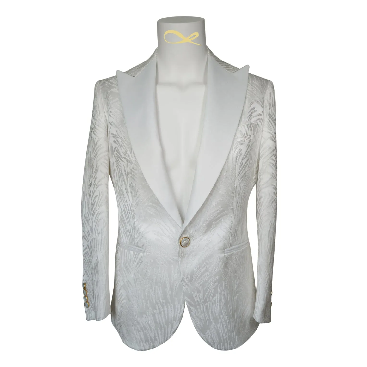 Bianco Pampa Jacket sold by Sebastian Cruz Couture product image thumbnail 4