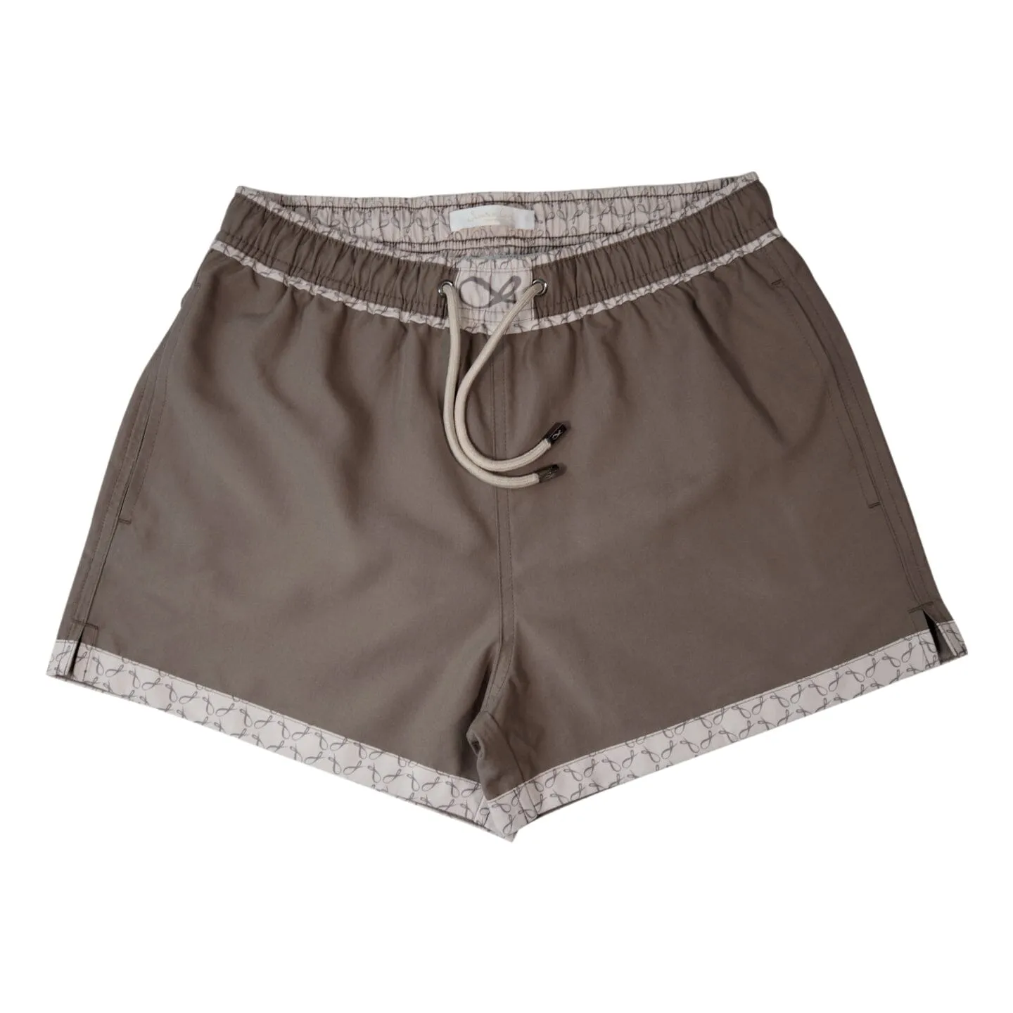 Caffe Signature Logo Euro Swim Trunks sold by Sebastian Cruz Couture product image thumbnail 4