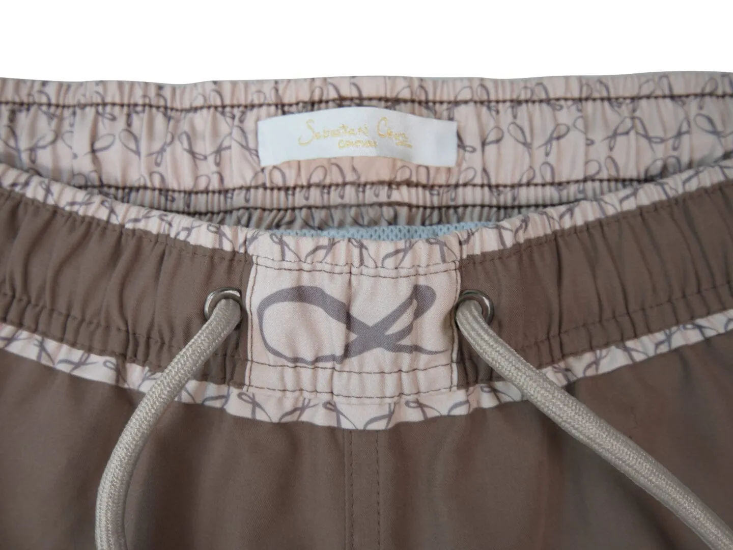 Caffe Signature Logo Euro Swim Trunks sold by Sebastian Cruz Couture product image thumbnail 5