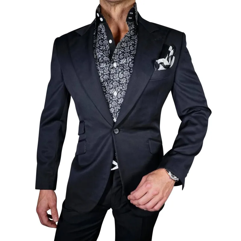 Black Fantasia Jacket @ The Vault sold by Sebastian Cruz Couture