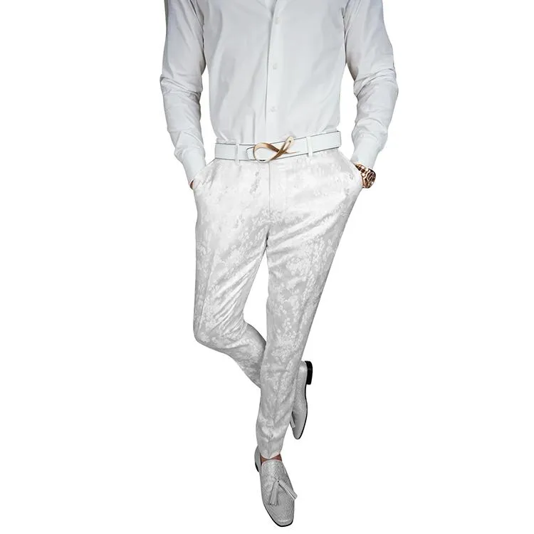Zar Bianco Trousers @ The Vault sold by Sebastian Cruz Couture