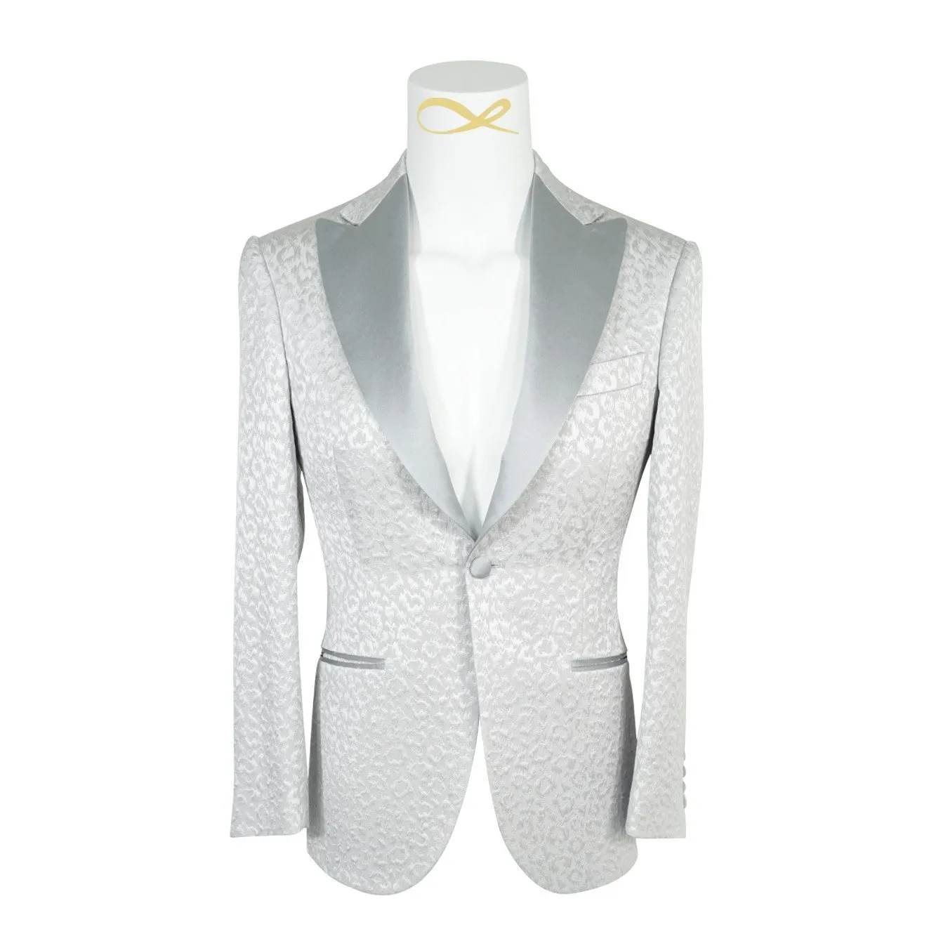 Silver Ghepardo Jacket sold by Sebastian Cruz Couture product image thumbnail 3
