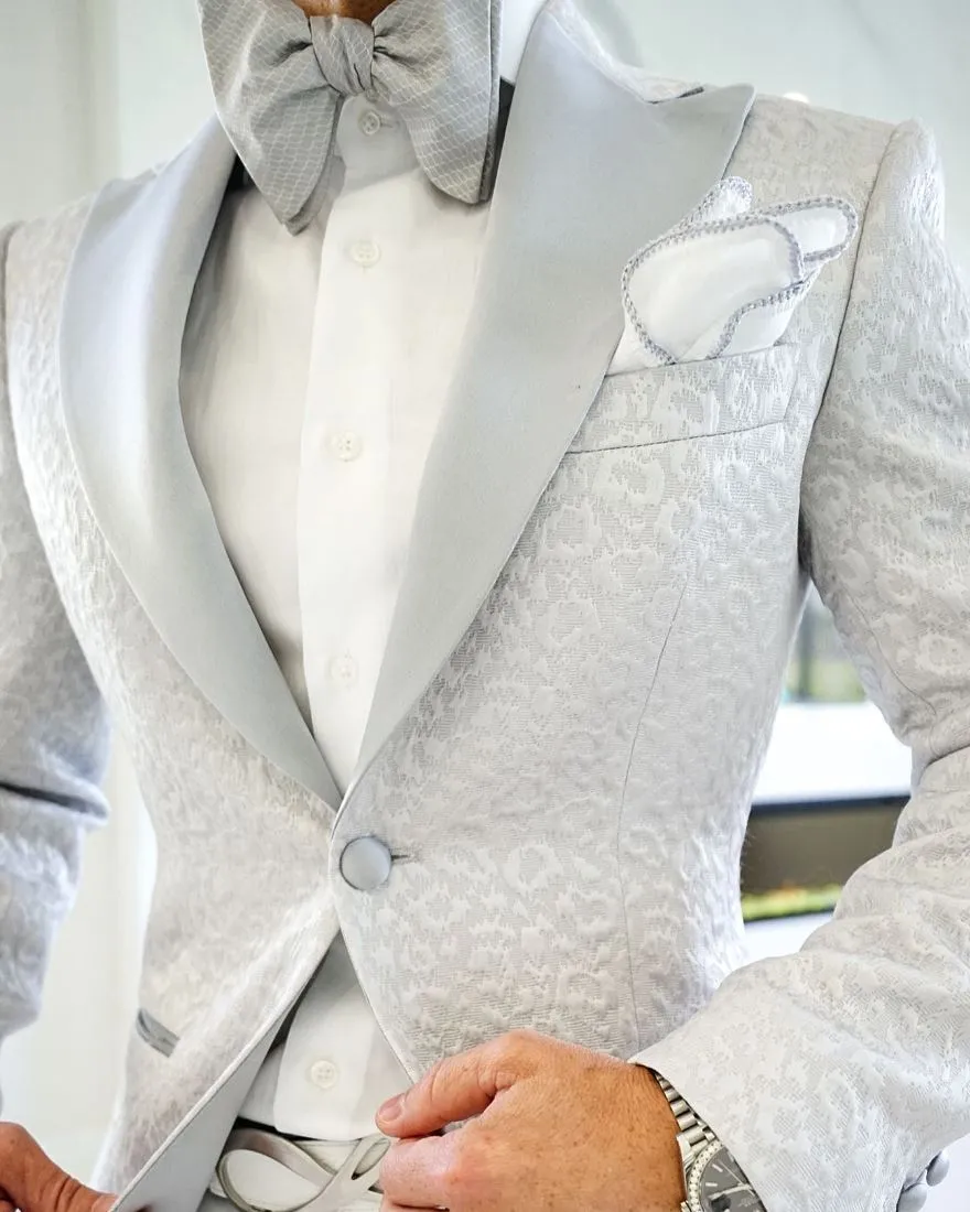 Silver Ghepardo Jacket sold by Sebastian Cruz Couture product image thumbnail 2