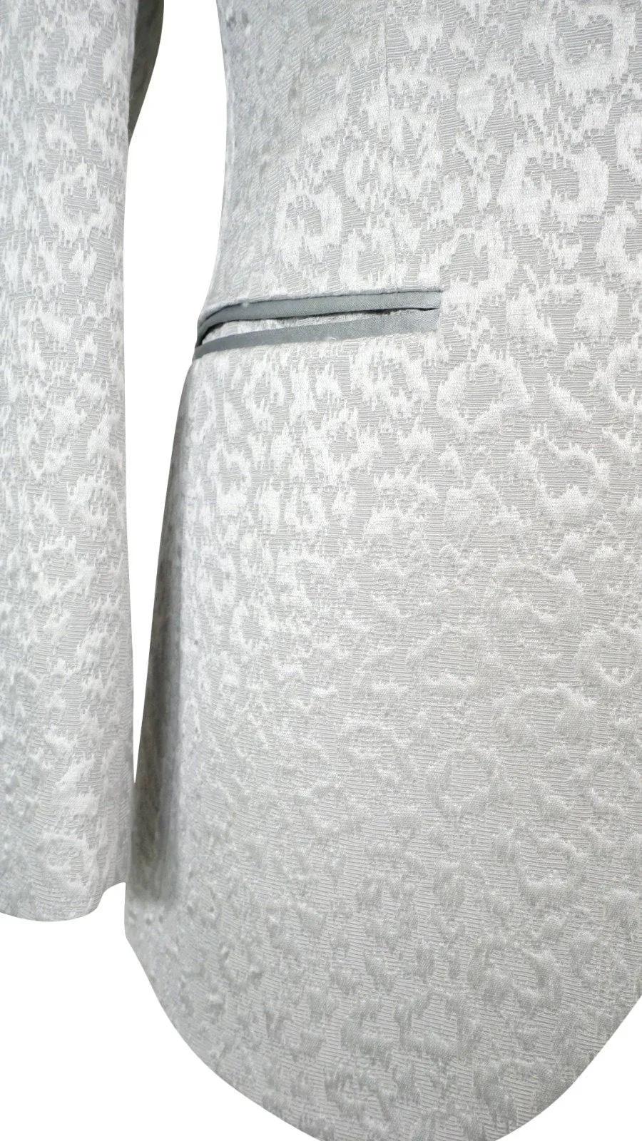 Silver Ghepardo Jacket sold by Sebastian Cruz Couture product image thumbnail 5