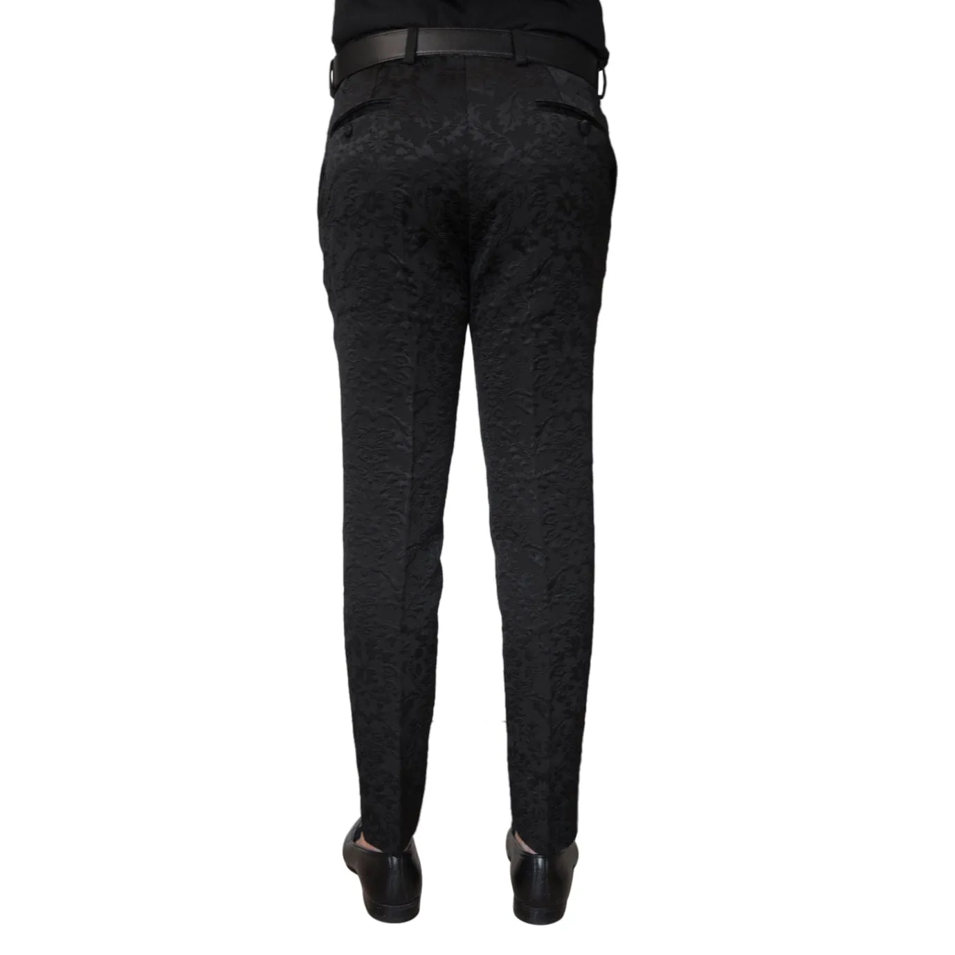 Black Fiore Trousers sold by Sebastian Cruz Couture product image thumbnail 4