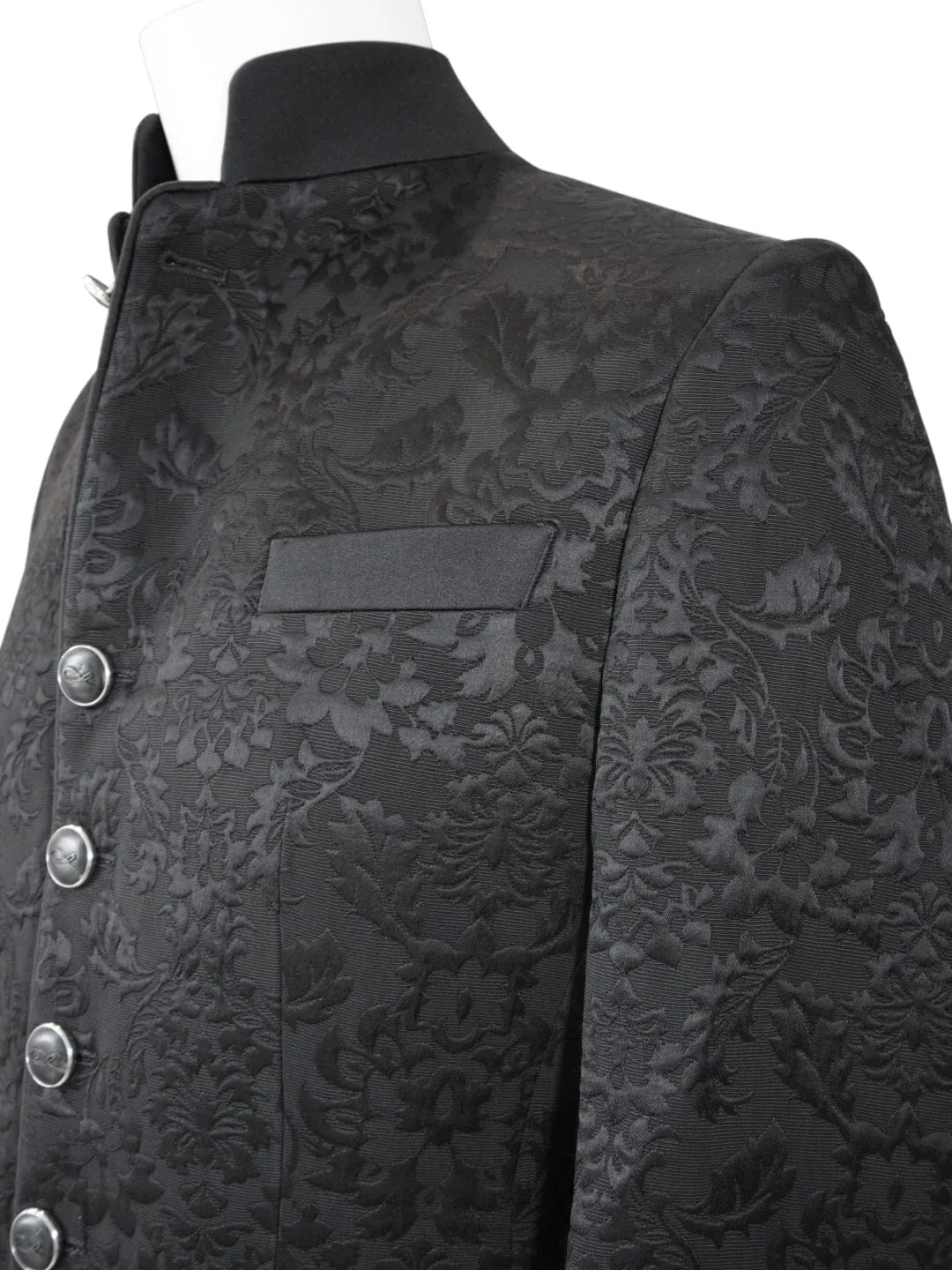 Black Fiore Mandani Jacket sold by Sebastian Cruz Couture product image thumbnail 5