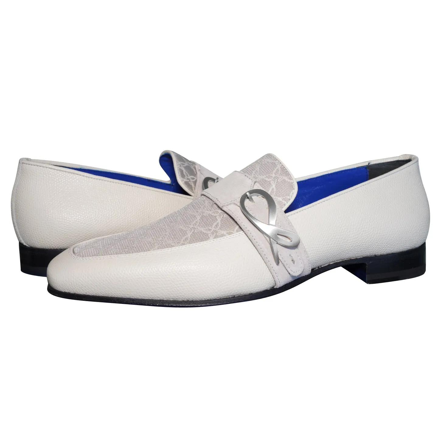 Tortora Logo Monk Strap Loafer With Silver Buckle @ The Vault sold by Sebastian Cruz Couture product image thumbnail 4