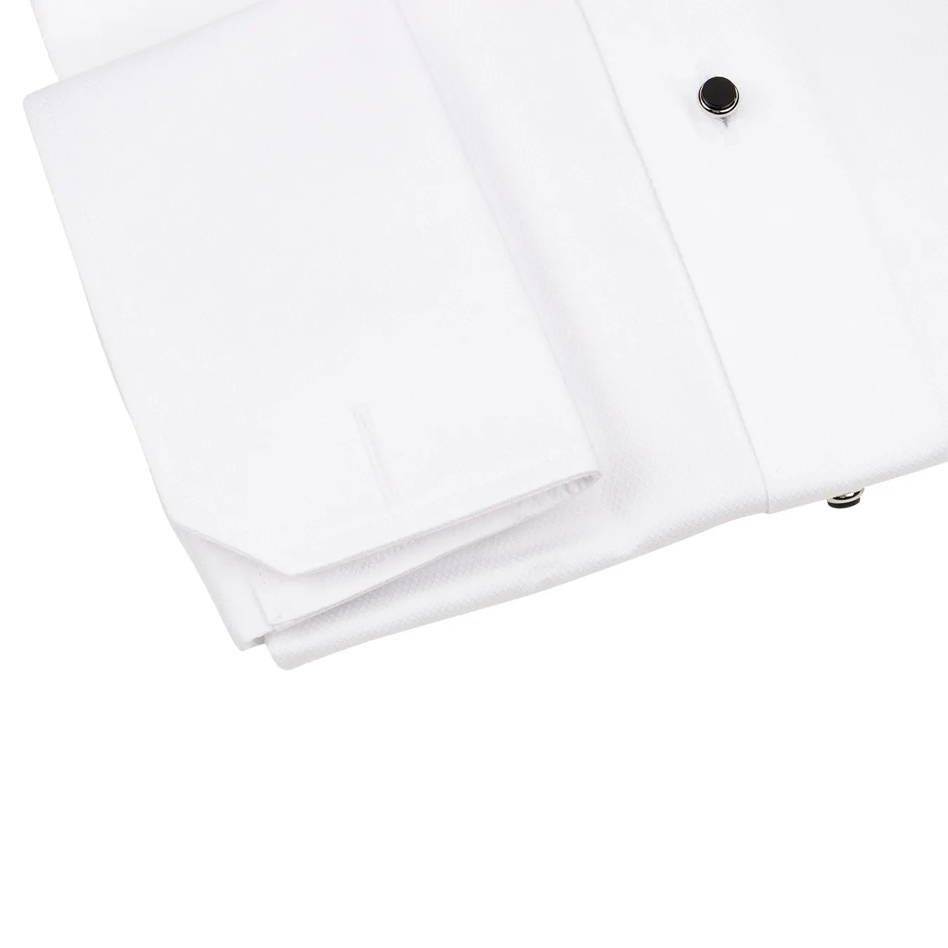 White Classico Tuxedo Shirt @ The Vault sold by Sebastian Cruz Couture product image thumbnail 4