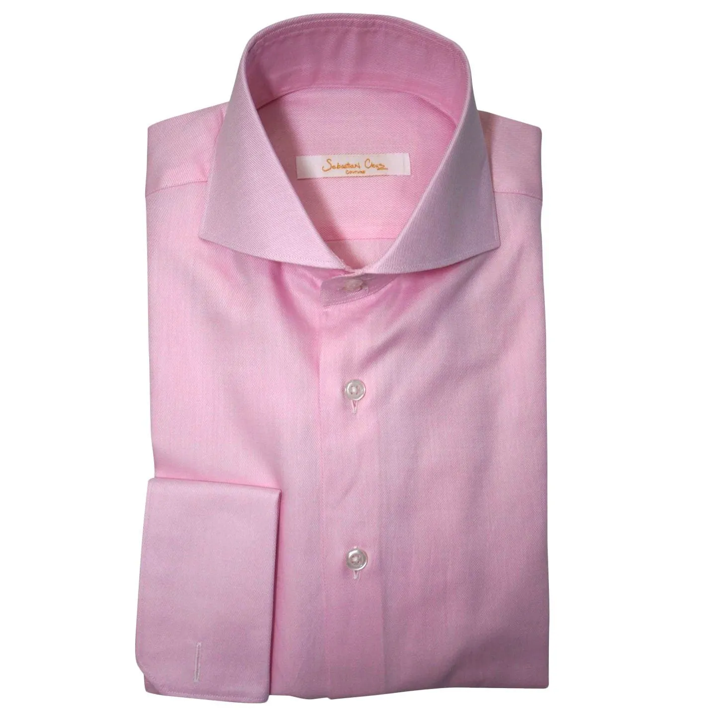 Pink Twill Dress Shirt @ The Vault sold by Sebastian Cruz Couture product image thumbnail 2