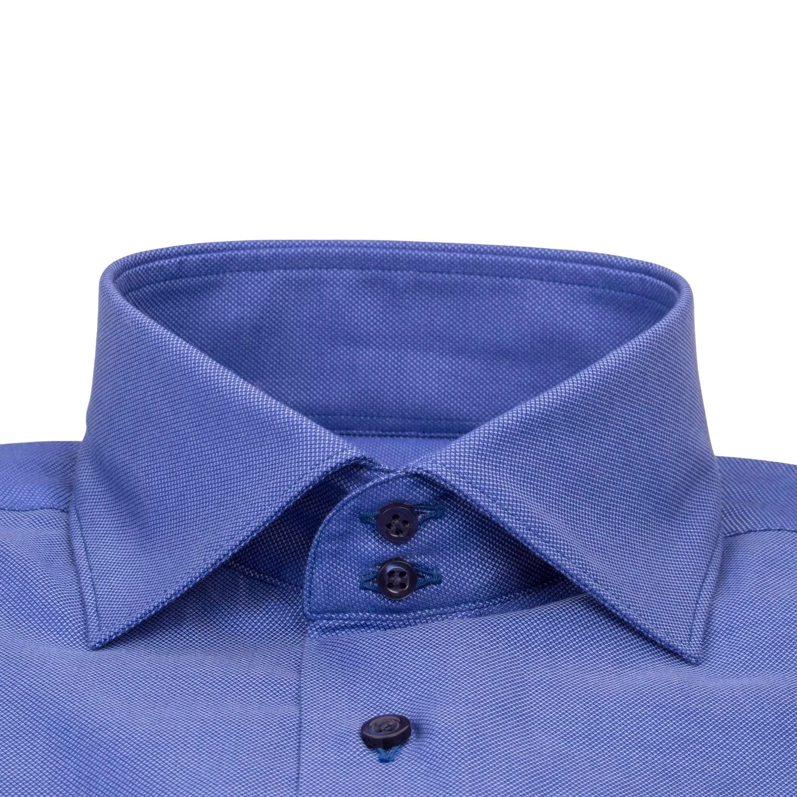 Mare Blue Weavetex Dress Shirt @ The Vault sold by Sebastian Cruz Couture product image thumbnail 3