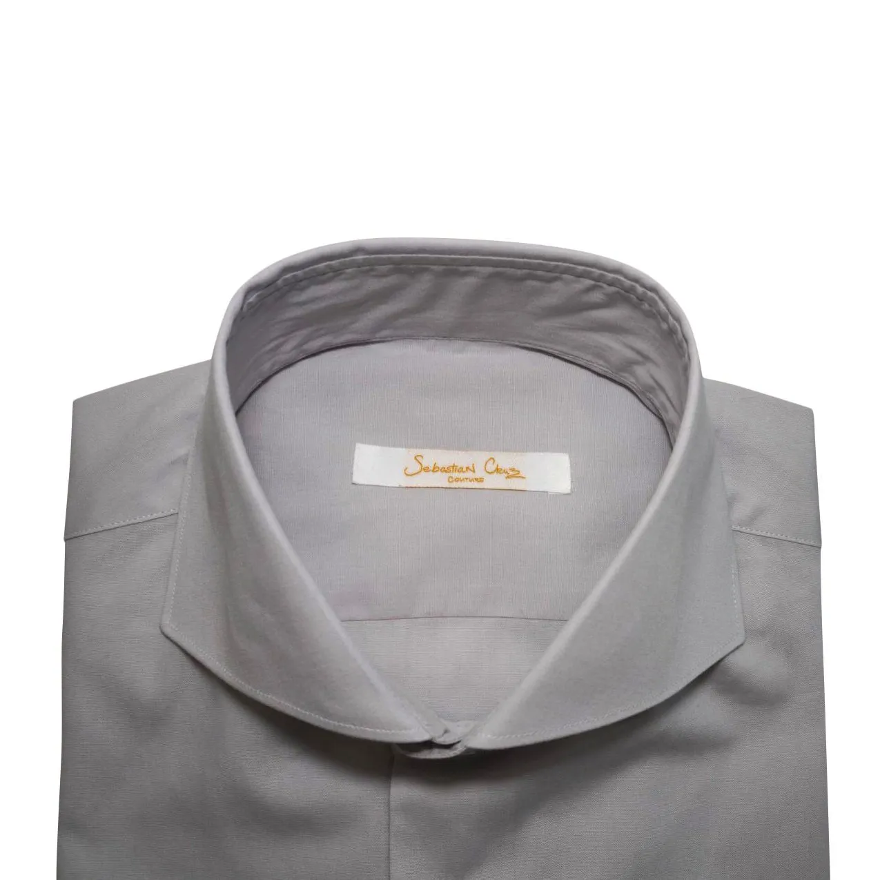 Light Grey Dress Shirt @ The Vault sold by Sebastian Cruz Couture product image thumbnail 3