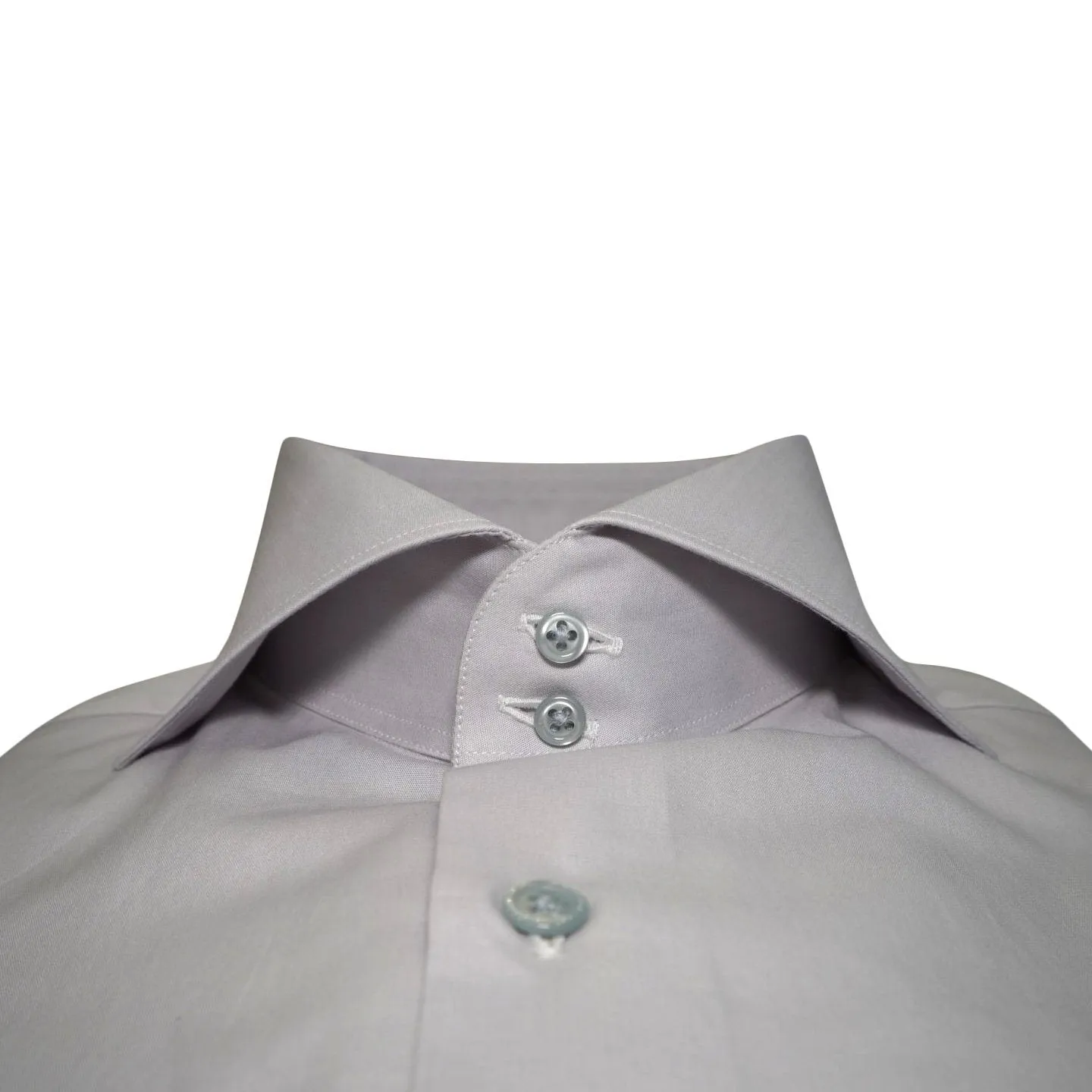 Light Grey Dress Shirt @ The Vault sold by Sebastian Cruz Couture product image thumbnail 4