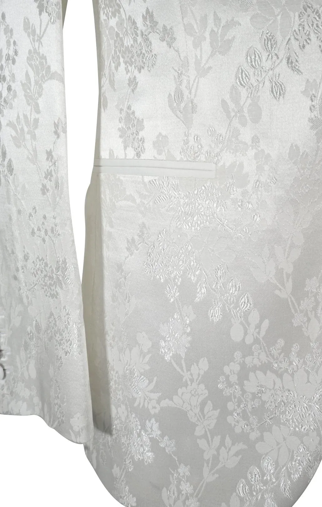 Zar Bianco Dinner Jacket @ The Vault sold by Sebastian Cruz Couture product image thumbnail 4