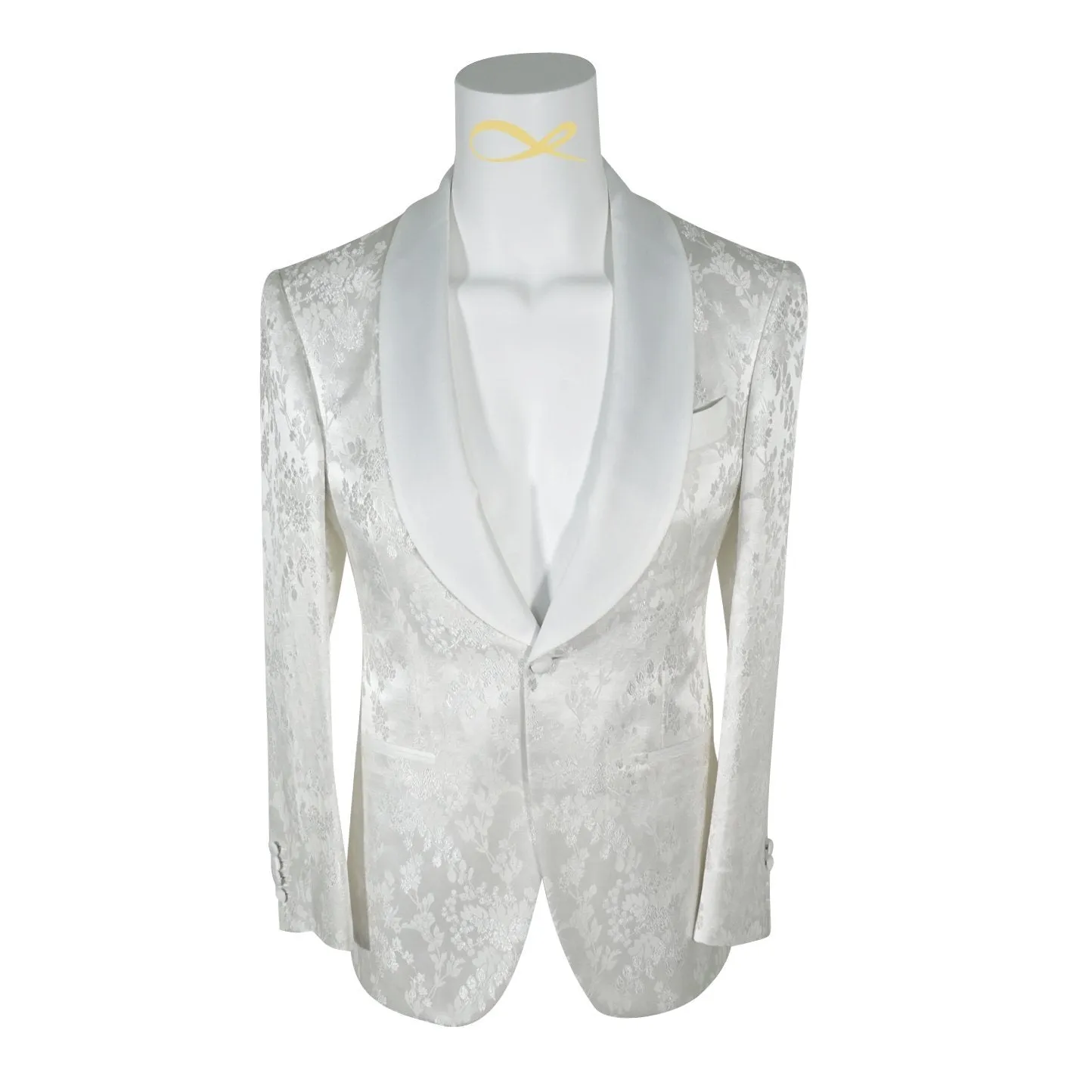 Zar Bianco Dinner Jacket @ The Vault sold by Sebastian Cruz Couture product image thumbnail 2