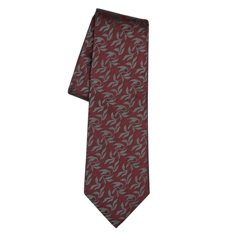 Garnet Amur Necktie sold by Sebastian Cruz Couture