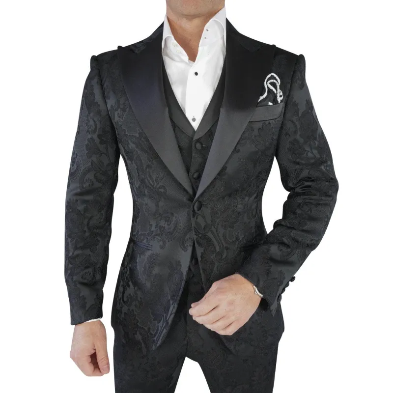 Black Vittoriana Jacket sold by Sebastian Cruz Couture