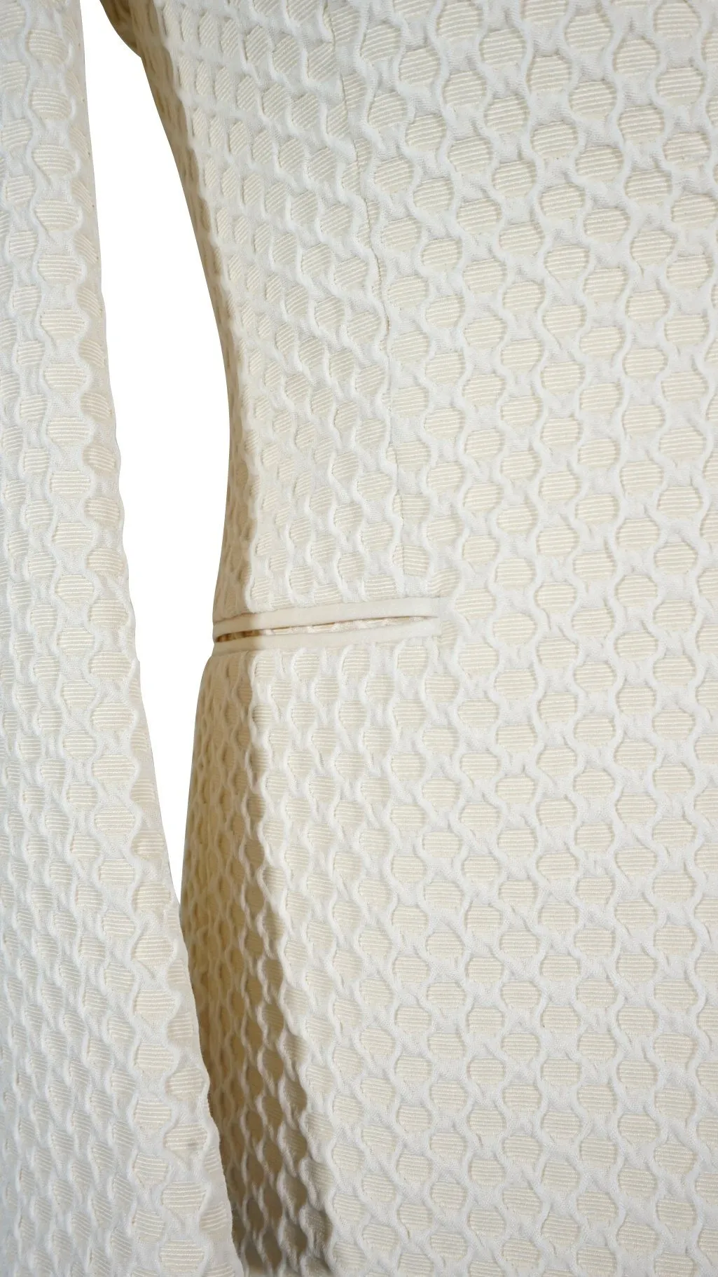 Vaniglia Honeycomb Jacket sold by Sebastian Cruz Couture product image thumbnail 5