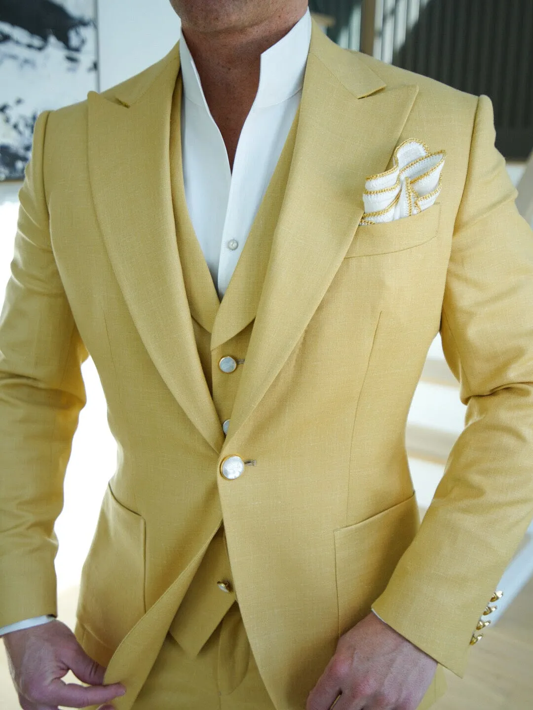 Toscana Hampton Jacket sold by Sebastian Cruz Couture product image thumbnail 2