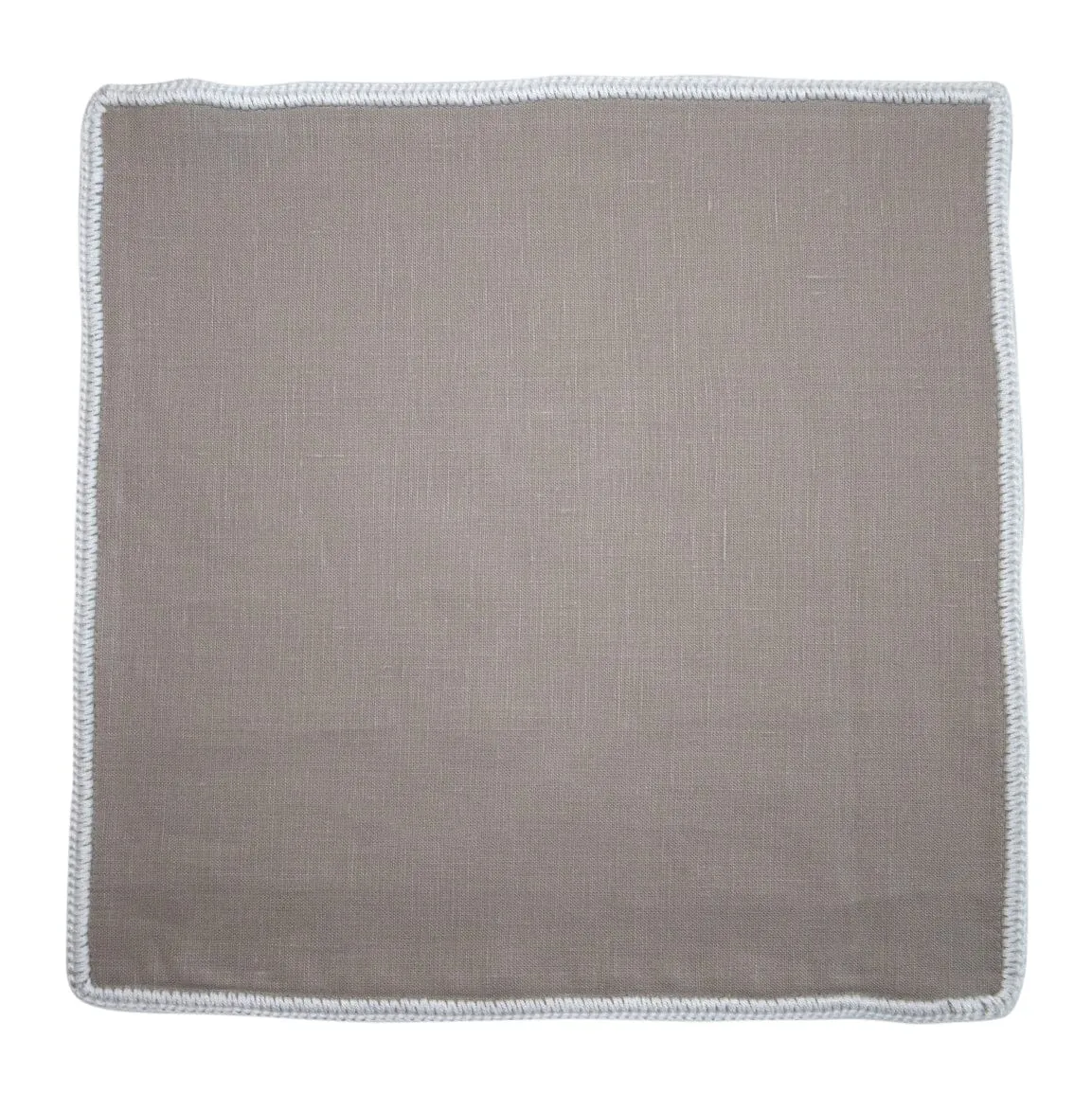 Taupe Nude With White Signature Border sold by Sebastian Cruz Couture product image thumbnail 2