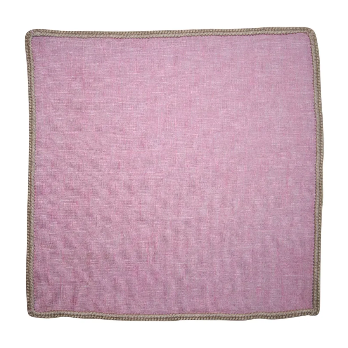 Stone Wash Pink With Wheat Signature Border sold by Sebastian Cruz Couture product image thumbnail 2
