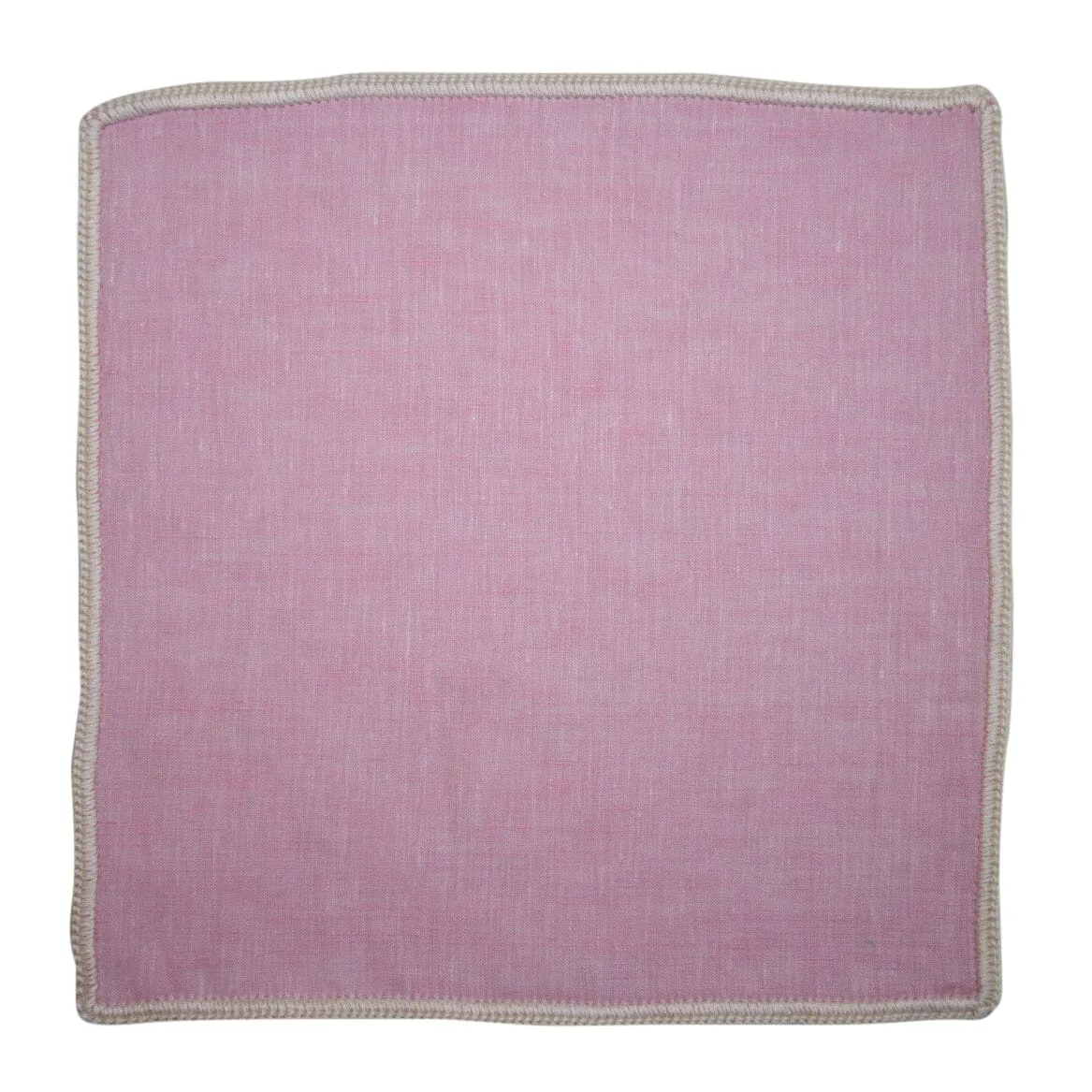 Stone Wash Pink With Off White Signature Border sold by Sebastian Cruz Couture product image thumbnail 2
