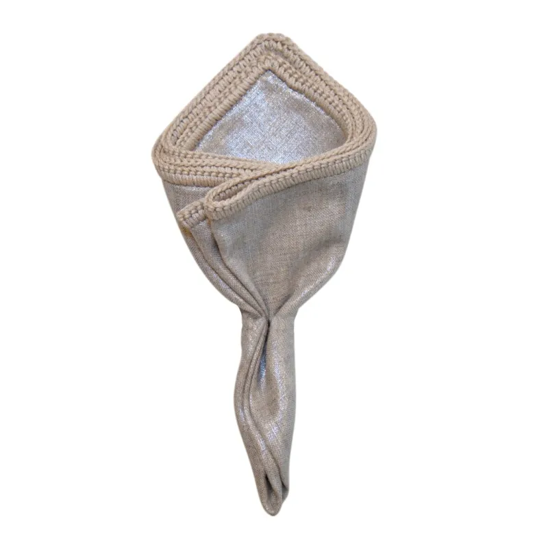 Golden Khaki With Beige Border sold by Sebastian Cruz Couture