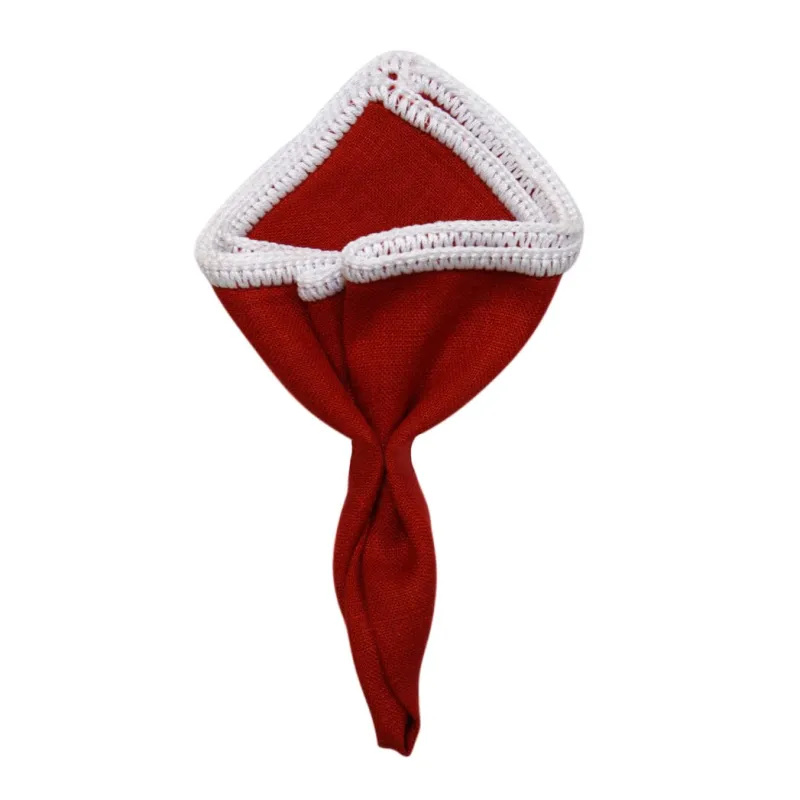 Ruby Red with White Signature Border sold by Sebastian Cruz Couture