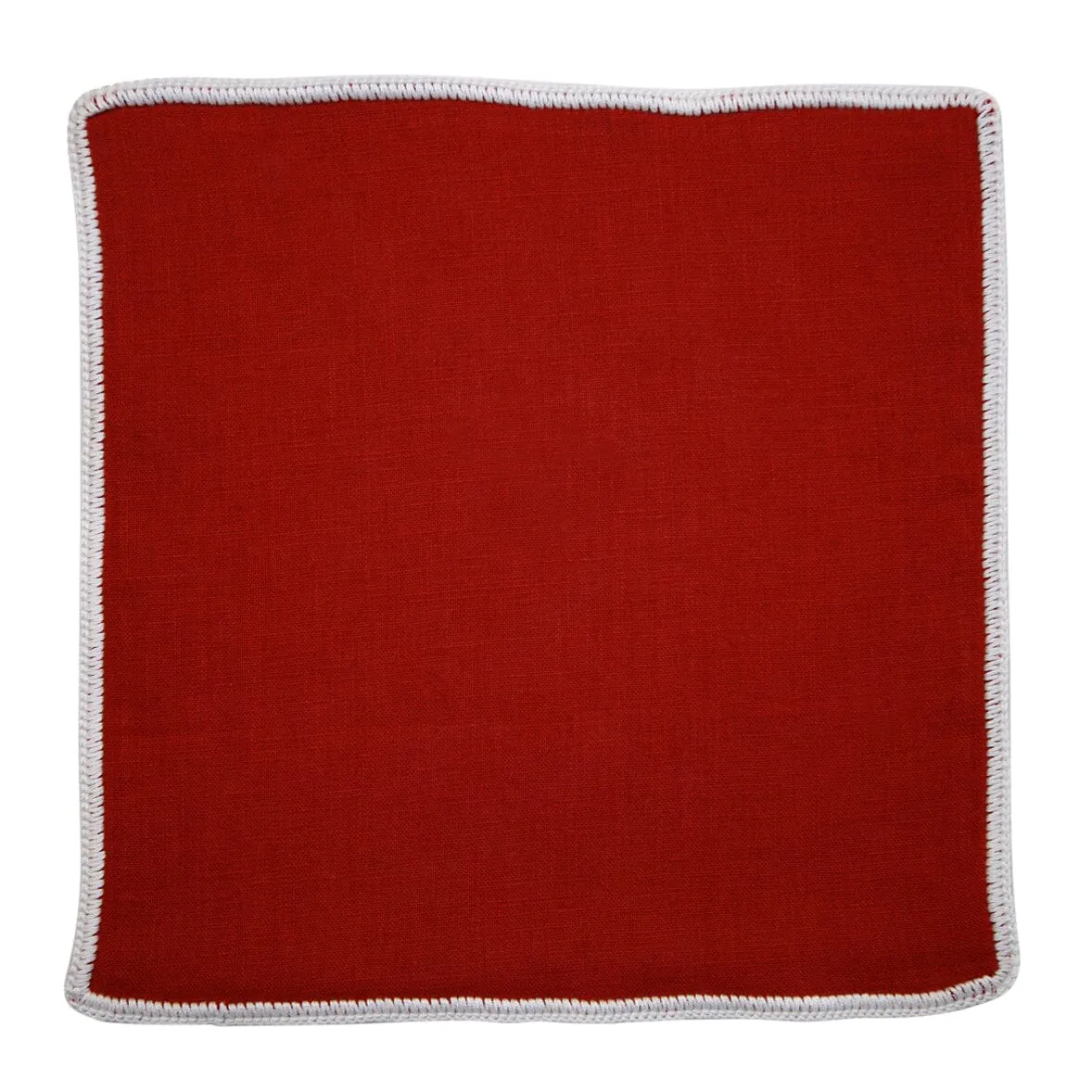 Ruby Red with White Signature Border sold by Sebastian Cruz Couture product image thumbnail 2