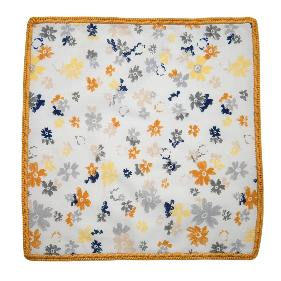 Multi Marigold With Mustard Yellow Signature Border sold by Sebastian Cruz Couture product image thumbnail 2