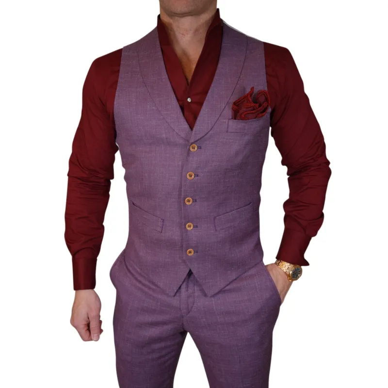 Concord Hampton Ciottoli Waistcoat sold by Sebastian Cruz Couture