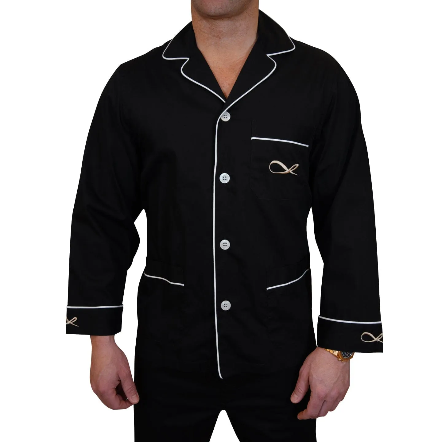 Rejuvenate Collection Pajama Set In Black sold by Sebastian Cruz Couture product image thumbnail 2