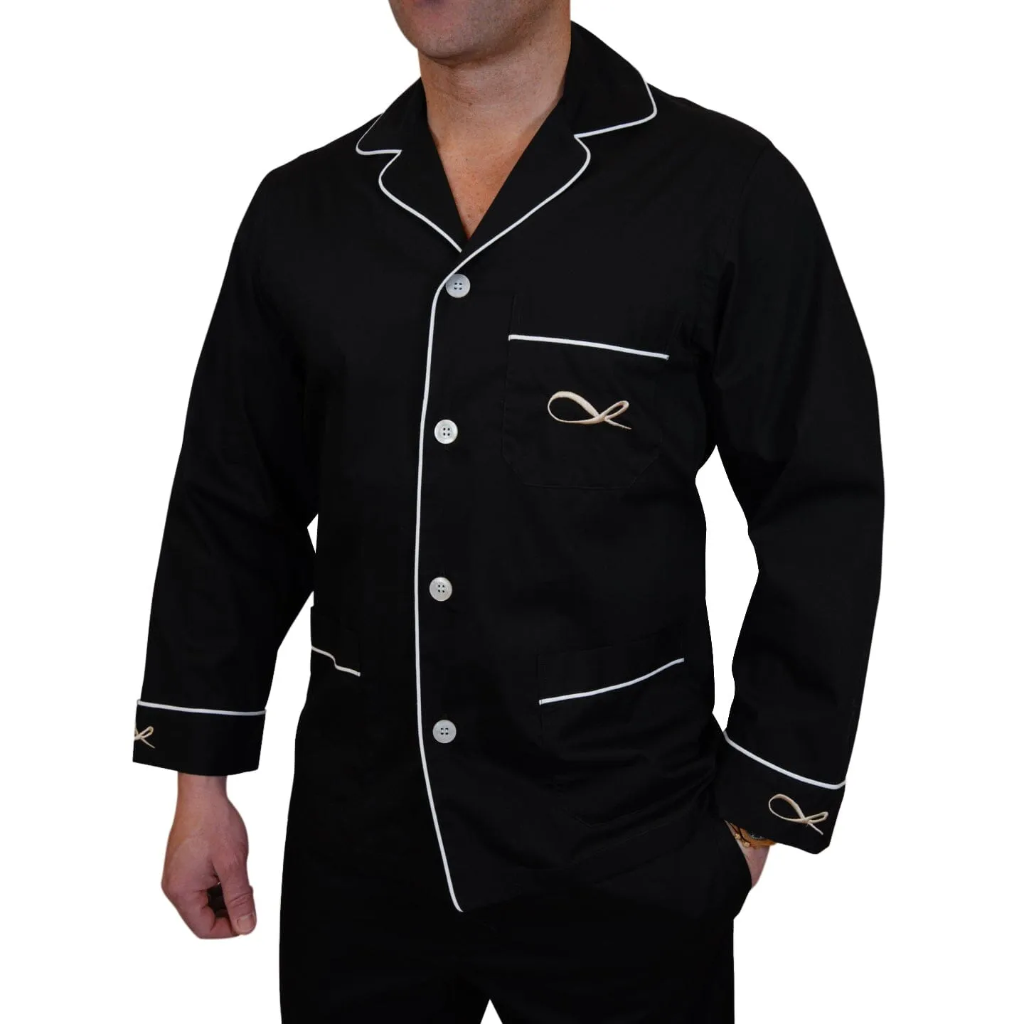 Rejuvenate Collection Pajama Set In Black sold by Sebastian Cruz Couture product image thumbnail 3