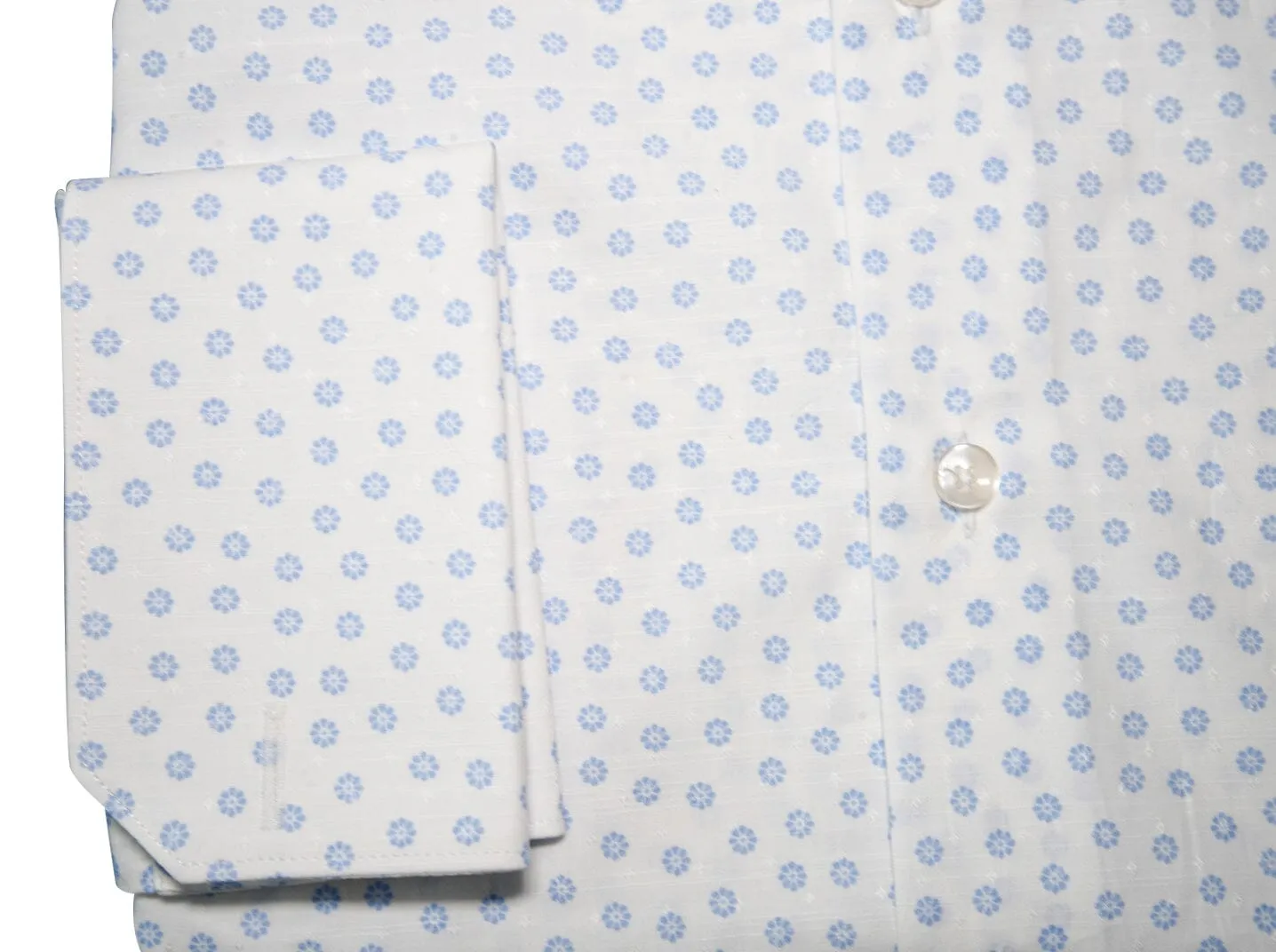 Bianco Daisy Dress Shirt sold by Sebastian Cruz Couture product image thumbnail 5