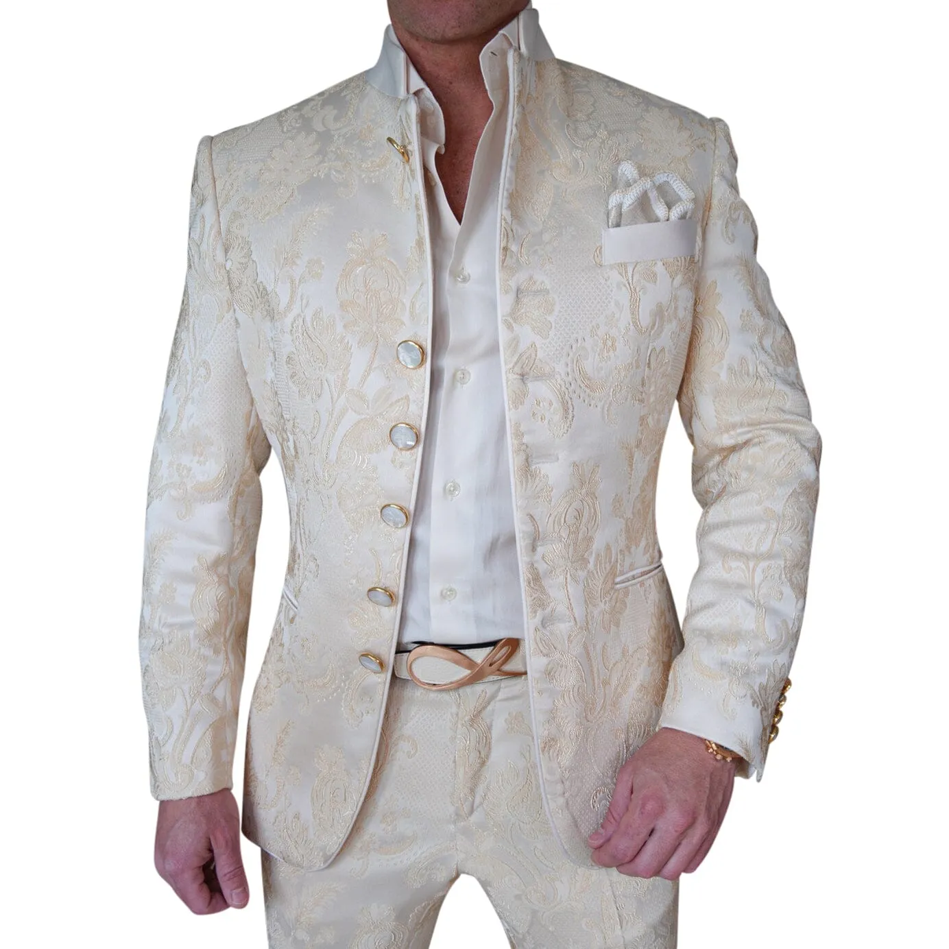Oro Vittoriana Mandani Jacket sold by Sebastian Cruz Couture product image thumbnail 3