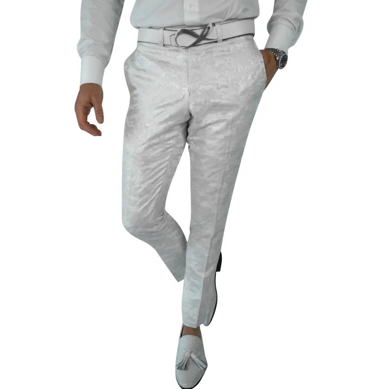 Sterling Camo Trousers sold by Sebastian Cruz Couture