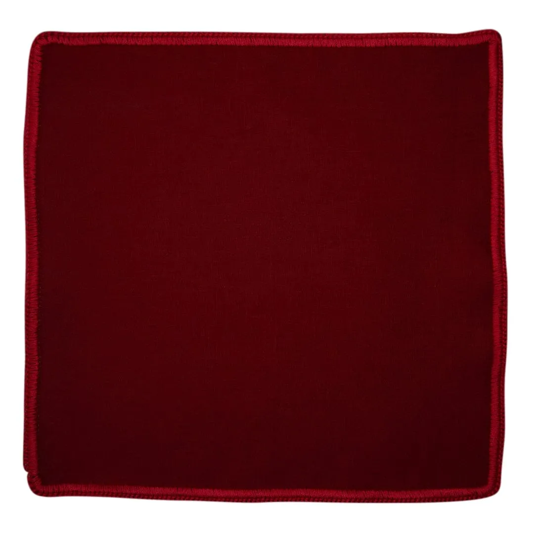 Ruby Red with Red Signature Border sold by Sebastian Cruz Couture product image thumbnail 2