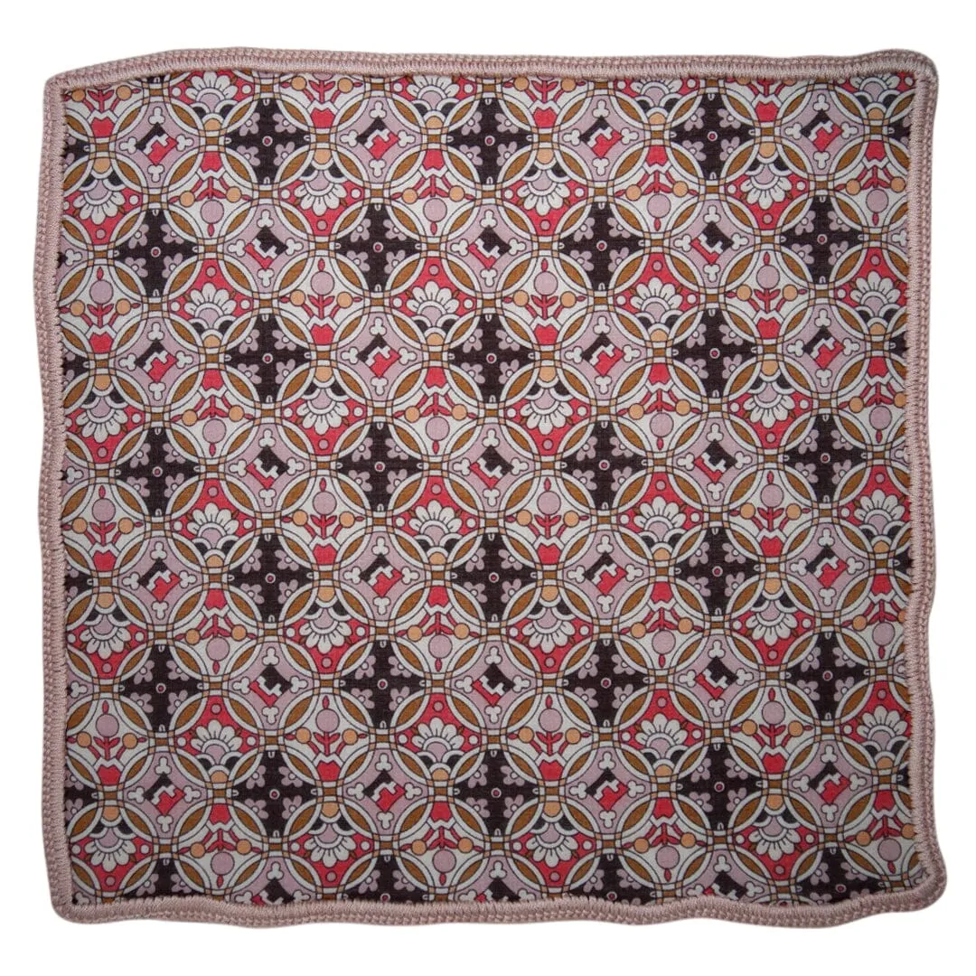 Taffy Talavera with Dusty Rose Signature Border sold by Sebastian Cruz Couture product image thumbnail 2