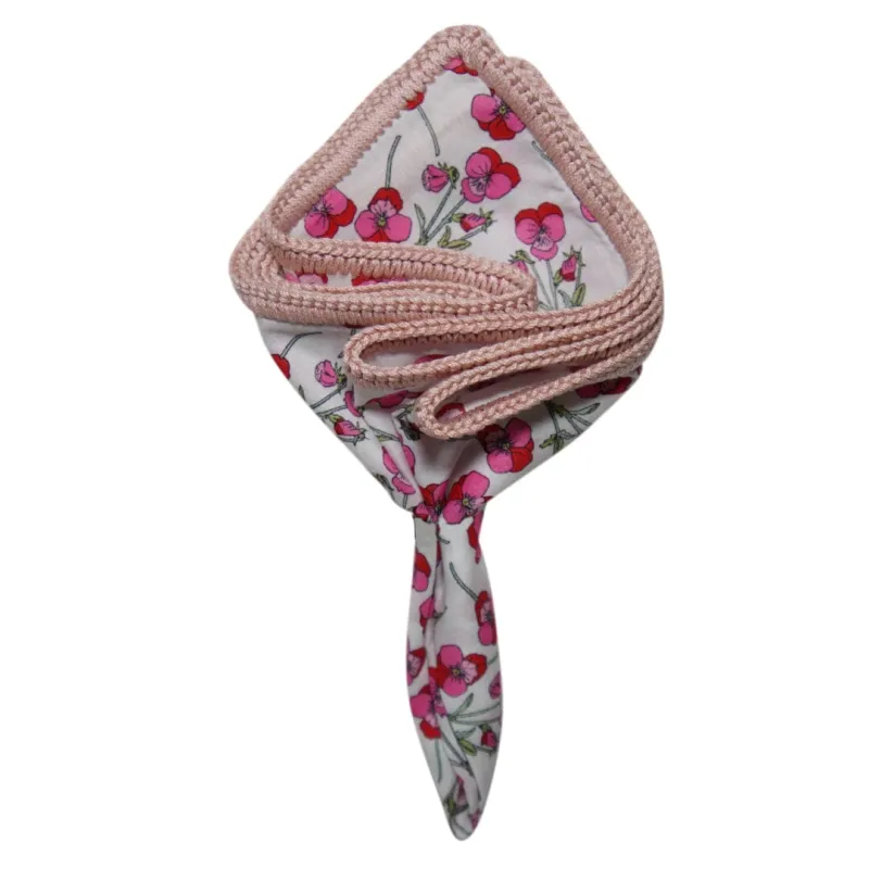 Cosmo Spruzzitanoe With Dusty Rose Signature Border sold by Sebastian Cruz Couture